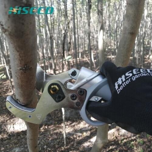 HISEED Electric pruning shears garden pruners pruning saw secateurs professional portable pruner for vineyard orchards CE