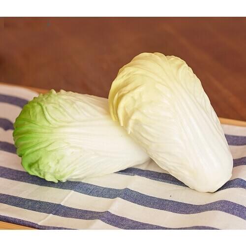 High imitation fake artificial baby Chinese cabbage&plastic fake simulated artificial baby Chinese cabbage vegetable model