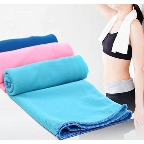 New Fashion Ice Towel Utility Enduring Instant Cooling Towel Heat Relief Reusable Cool Towel