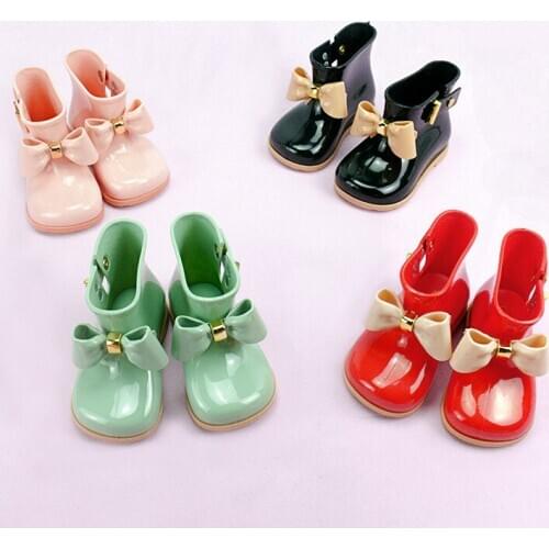 2020 new children rain boots butterfly rain boots non-slip shoes shoes boots jelly sandals