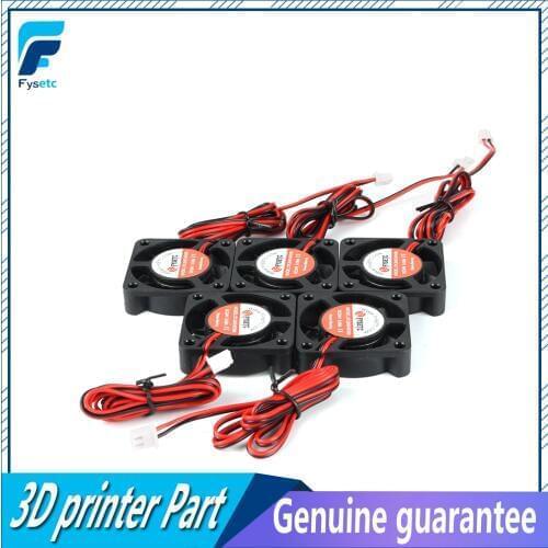 5pcs Super Silent DC 24V 4010 Cooling Fan 40x40x10mm 0.08A Hydraulic Cooler Radiator Sleeve For Ender-3 3D Printer Part