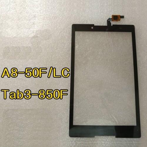 For Lenovo Tab 2 A8-50F A8-50F/LC / Tab 3 TB3-850 TB3-850F TB3-850M Touch Screen Digitizer Sensor Front Outer Glass Panel