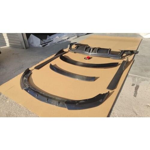 Suitable for Ct4 Cadillac Refitted with Carbon Fiber Front Side Skirt and Rear Lip Tail Aircraft Cover