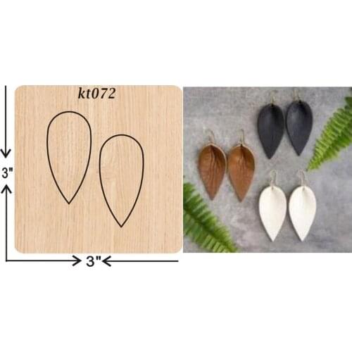 Earring cutting dies 2019 new die cut &wooden dies Suitable for common die cutting machines on the market