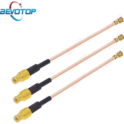 1pcs MCX Male Plug to IPEX1 U.FL IPX Female Jack Connector RG178 Cable Adapter Pigtail Antenna RF Coaxial Extension Cable