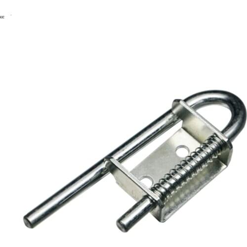 CL102 white zinc plated concealed hinge, U-shaped hinge, electric cabinet, iron cabinet hinge, hl037 spring bolt hinge