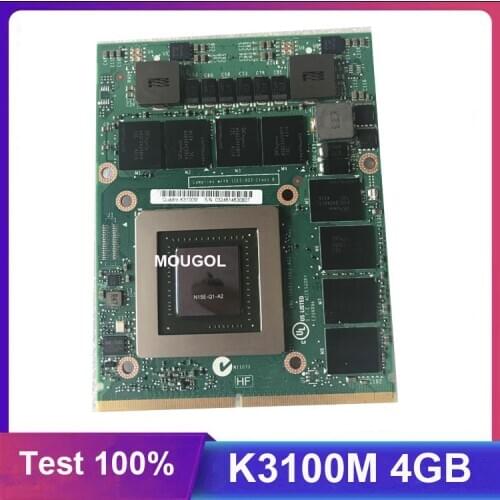NEW!!! K3100M K3100 4G N15E-Q1-A2 Display Graphic Video Card For DELL M6700 M6800 M6600 HP 8740W 8760W