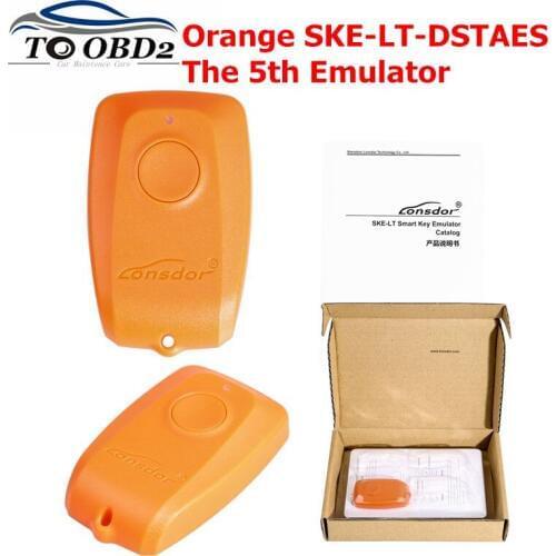 High quality LONSDOR K518ISE SKE-LT-DSTAES orange 128bit Smart The 5th Key Emulator Free Shipping