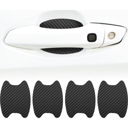 Car Door Handle Protection Film Carbon Fiber Sticker for mercedes benz AMG w124 w204 w211 w212 w203 w205 x253 cla c118 c117