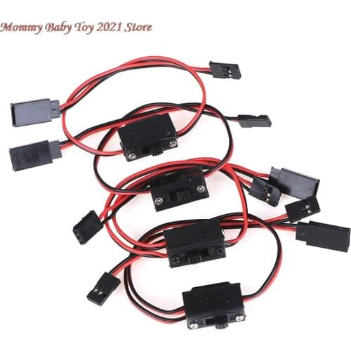 1PCS RC Switch JR Futaba Connector On- Off with Spare Male Plug