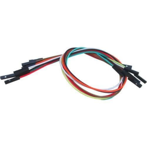 10pcs / lot DuPont line headed 1P single rehearsal 2.54MM through 1P plastic shell length 30CM Wholesale