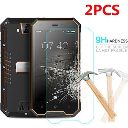 2PCS 2.5D Full Glue Tempered Glass For Blackview BV4000 Pro Protective Film 9H Screen Protector For Blackview BV4000