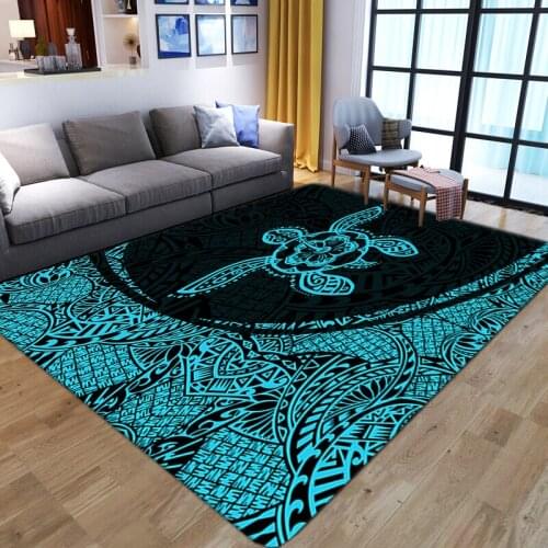 3D Dream blue turtle pattern printed large Carpets For Living Room Bedroom play Area Rugs Coffee Table Floor Rug home Decor Mats