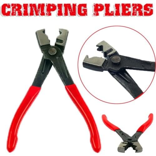 Auto Hose Clamp Pliers Collar Hose Clip Pliers Pipe Buckle Removal Caliper Releasing Refitting Garage Tool Repair Removal Tool