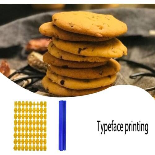 DIY Number Letter Cake Printing Mold Biscuit Alphabet Stamp Embosser Cookie Cutter Kitchen Tools Cake Decorating Tool