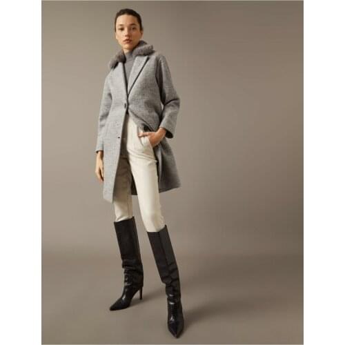 Женские куртки с мехом Koton China At AliExpress