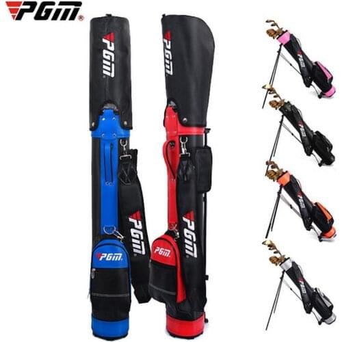 Multifunctional PGM Golf Club Bag Holder Bag Waterproof Nylon Standing Bag Light And Portable HIGH Capacity Can Hold 9 Clubs