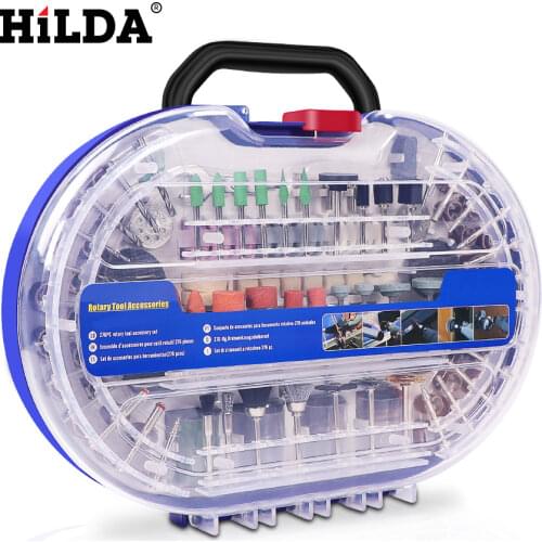 HILDA 276PCS Rotary Tool Bits Set For Dremel Rotary Tool Accessories for Grinding Polishing Cutting Abrasive Tools Kits