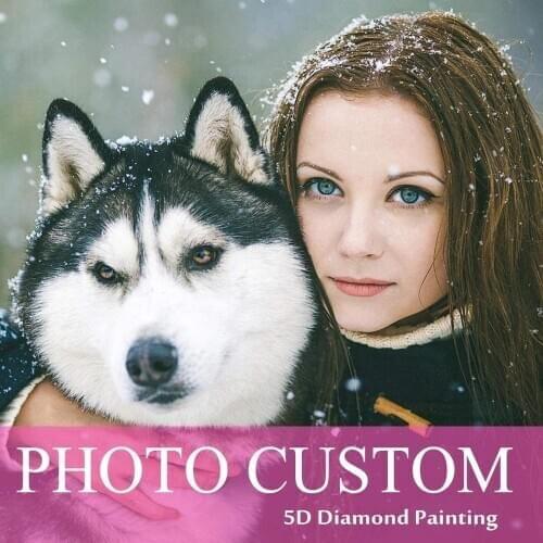 Custom Diamond Painting Kits Full Drill for Adults Personalized Photo Customized Diamond Painting，Private Custom Your Own Pictur