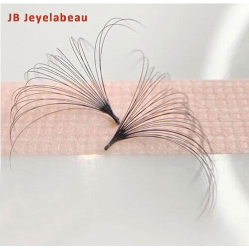 DIY Natural Easy Fan lashes Faux Mink Fast Fanning Volume Eyelash Extensions Auto Flowering Rapid Blooming False Lashes Tools