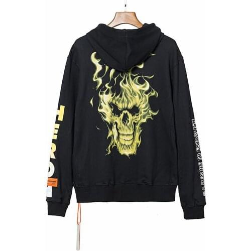 Heron Preston New Sweater Hoodie Men and Women Same Style Loose Hooded Casual Sweater Women Top