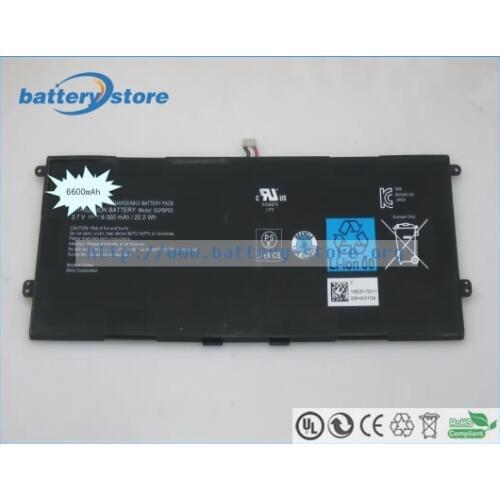 New Genuine laptop batteries for Xperia Tablet Z,SGPBP03,3.7V,6 cell