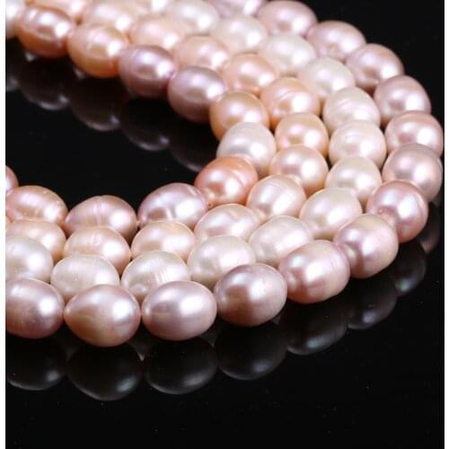New Pearl Rice Beads Multi-style Simple Fashion Party Jewelry Gift Pearl Size 10-11mm