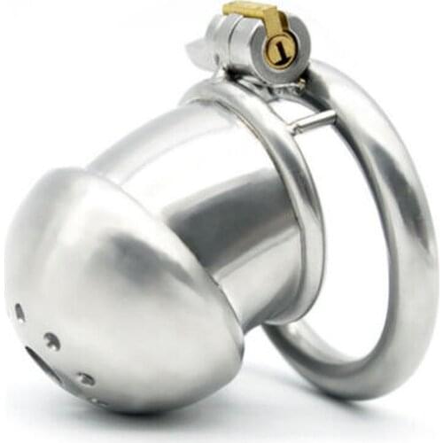 New Lock Male 304 Stainless Steel Small Cage Chastity Device A266 chastity chastity cage