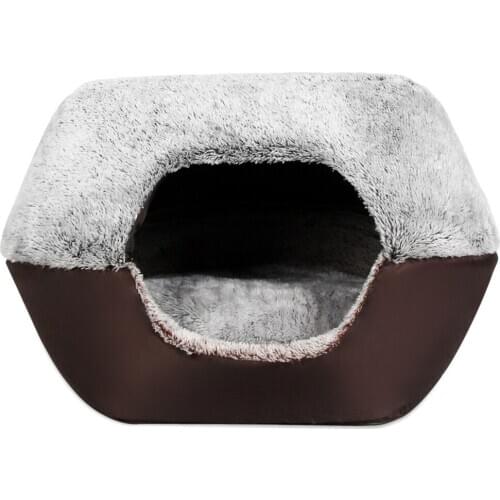 Original Solid Dog Bed Original Luxury Pet Kennel 2 Color Dog Bed Soft Puppy Cushion Cat Bed Pet Bed For Dogs Pet House