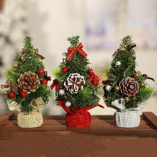 Christmas Tree Hanging Decor Mini Trees Gift Box Pendants Kids Ornaments Xmas Party Home Decoration 2021 New Year