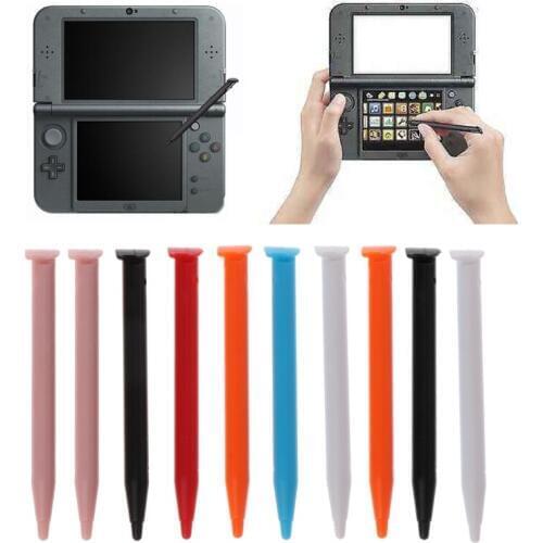 10Pcs Plastic Stylus Pen Game Console Screen Touch Pen for Nintendo 2DS XL / LL