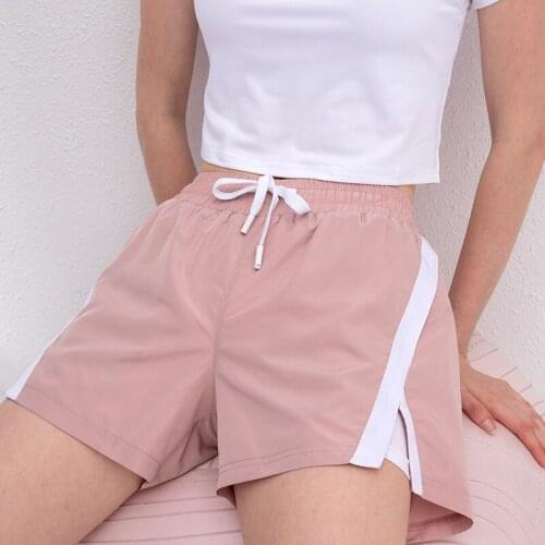 Loose sports shorts Squat Proof gym running wear quick dry fake two-piece yoga athletic shorts pants