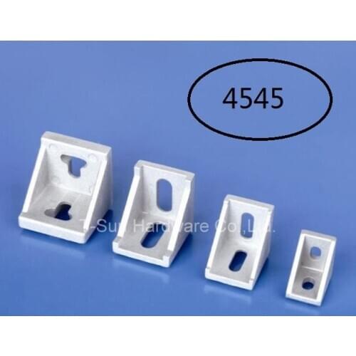 4545 Corner Fitting Angle 45x45 Decorative Brackets Aluminum Profile Accessories L Connector Fasten connector