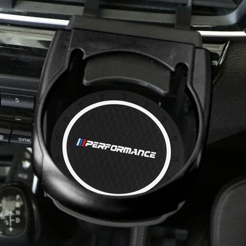 Universal Car Cup Holder Hanging Air Vent Outlet Mount Bottle Drinks Holder for BMW M performance M3 M4 M5 X3 Auto Accessories