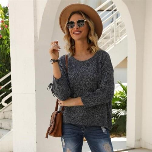 Sweater Women Knitted Jumper Pull Femme Knit Sweater knitted Tops Pullover Long Sleeve Loose Sweater Jumper Sueter Mujer
