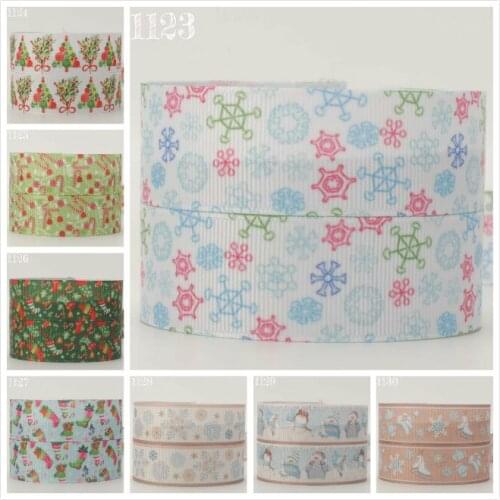 10yards - different size -CHRISTMAS ribbon -Christmas tree/Santa Claus/Snow/Snowman,green grosgrain ribbon/satin ribbon