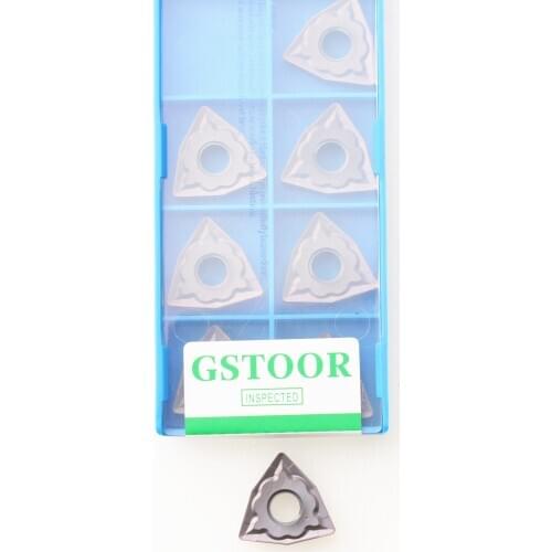 10PCS WNMG080404 WNMG080408 HA HM HS GS GMH25 GG3030 Lathe High Quality External Turning Tool Carbide Insert For Stainless Steel