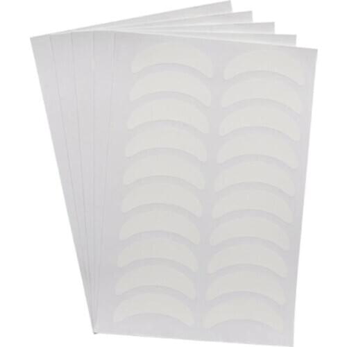 100Pcs Eyelash Extension Patches Eyelashes Paper Natural Eye Lashes Makeup Eyelash Extension Under Eye Pads Tips Sticker