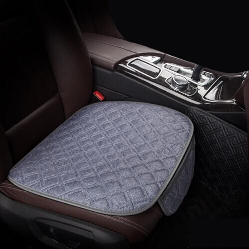 Universal Car Seat Cover Four Seasons Anti Slip Cushion Pad Mat Office Chair Soft Breathable Seat Cover Auto Interior Accessorie