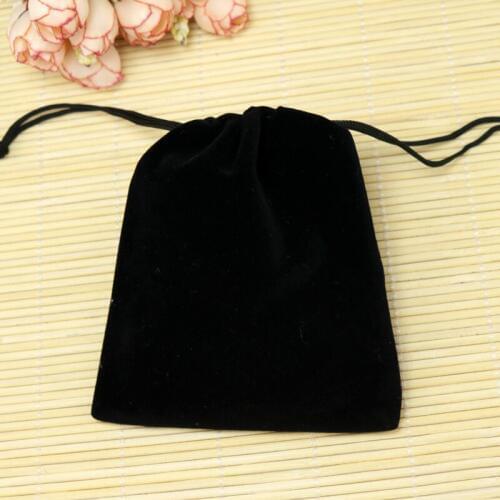 Free Shipping 20pcs/lot 13x18cm Black Velvet Bags Cute Bracelet Gifts Jewelry Packaging Bag Pouches Wedding Christmas Gift Bags