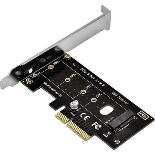 M.2 PCI-E Adapter M.2 NVME To PCI-E3.0 X4 Expansion Card For Windows 8/ 10/ Linux