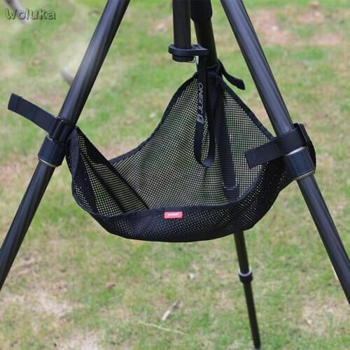 Fixed non-slip storage bottom bag SLR camera Micro-single camera tripod mesh bag T18