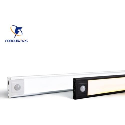 New Ultra-thin Motion Sensor Lamp Auto/On/Off 23cm 40cm Backlight For Cabinets Wireless USB Charging LED Closet Light
