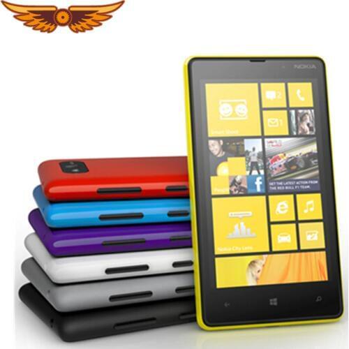 Original Nokia Lumia 820 Windows Phone 8 ROM 8GB Camera 8.0MP 4.3 screen Nokia 820 Mobile Phone Freeshipping one year warranty