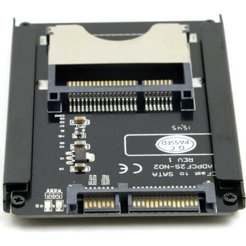 CY SATA 22Pin to CFast Card adapter 2.5 inch Hard Disk Case SSD HDD CFast Card Reader for PC Laptop