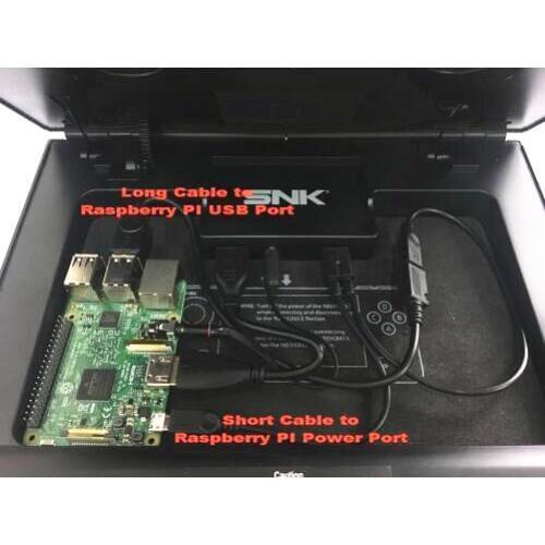 Raspberry PI 3 Cables set for NEOGEO X Dock Station