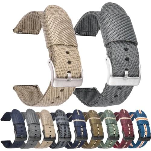 22mm Woven Nylon Strap For imilab kw66 watch band Smartwatch Watchband Bracelet Watchstrap replacement wriststrap Accessories