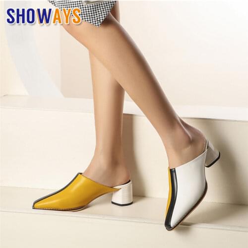 Женские шлепанцы SHOWAYS China At AliExpress