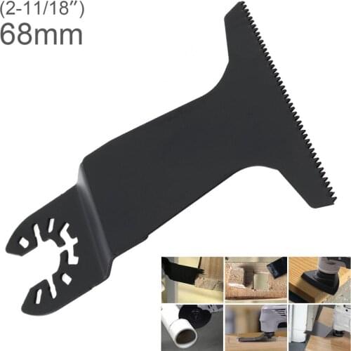 Reciprocating Tungsten Steel Saw 68mm Black Blade Power Tool with Sharp Tooth for Wood Cutting / Sheet Grinding / PVC Cutting