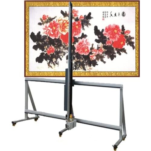 Zhengzhou Vertical Wall Printer Factory Price 3d Wall Inkjet Photo Printer for outdoor and indoor